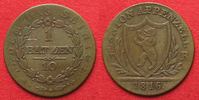 Schweiz - Appenzell APPENZELL - AUSSERRHODEN 1 Batzen 1816 Billon # 14090