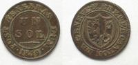 Schweiz - Genf GENF / GENEVE Sol 1819 Billon # 14114