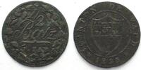 Schweiz - Waadt WAADT / VAUD Halbbatzen 1813 Billon # 14173