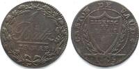 Schweiz - Waadt WAADT / VAUD 1 Batzen 1805 Billon # 14175