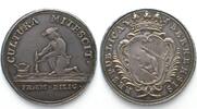 Schweiz - Bern BERN Gärtnerpfennig zu 7 1/2 Batzen n.1725 SCHULPRÄMIE Silber ERHALTUNG! # 14180