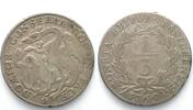 Schweiz - Basel BASEL Stadt Dritteltaler 1766 Silber # 14194