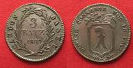 Schweiz - Basel BASEL 3 Batzen 1809 Silber # 14196