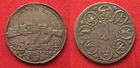 Schweiz - Basel BASEL Stadt Vierteltaler o.J.(18. Jh.) STADTANSICHT Silber ERHALTUNG! # 14202