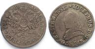 Schweiz - Basel BASEL Bistum 12 Kreuzer 1788 JOSEPH SIGISMUND v. ROGGENBACH Silber # 14206