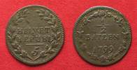 Schweiz HELVETISCHE REPUBLIK Halbbatzen 1799 mit 5 Billon # 14221