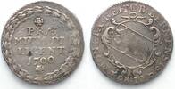 Schweiz - Bern BERN 10 Kreuzer 1700 gr. Wappen SCHULPRÄMIE Silber # 14255