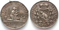 Schweiz - Bern BERN Gärtnerpfennig o.J.(1857) v. Lendi SCHULPRÄMIE Silber SELTEN! # 14256