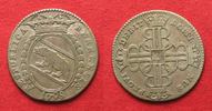 Schweiz - Bern BERN 20 Kreuzer 1798 Silber SELTEN! # 14265