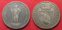 Schweiz - Bern BERN Halbtaler 1796 Silber ERHALTUNG! # 14311