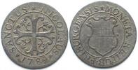 Schweiz - Freiburg FREIBURG Halbbatzen 1789 Billon ERHALTUNG! -