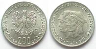 Polen POLAND. 200 Zlotych 1975, Victory over Fascism, silver, UNC, Y# 79. -