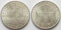 St. Thomas & Prinzeninsel S. TOME E PRINCIPE 50 Escudos 1970, 500 JAHRE ENTDECKUNG, Silber -