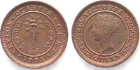 Ceylon CEYLON 1/4 Cent 1901 VICTORIA Kupfer ERHALTUNG! -