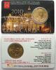 Vatikan 2 x VATIKAN 50 Cent 2010 BENEDIKT XVI. in COINCARD Nr.1 -