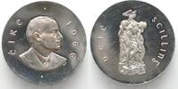 Irland IRLAND 10 Shillings 1966 OSTERAUFSTAND Silber POLIERTE PLATTE -