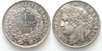  1895 Frankreich FRANKREICH 1 Franc 1895 A - Paris OUDINE Silber ERSTABSCHLAG!!! Prooflike