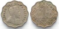 Indien Britisch BRITISCH INDIEN 1 Anna 1910 EDWARD VII. Ku-Ni -