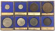 Schweiz - Medaillen Sammlung von 8 Museumskopien 19.Jh. aus staatlichem Münzkabinet -