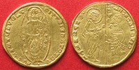 Griechenland - Chios Greece CHIOS Zecchino ANDREA DANDOLO (1343-54) gold XF+!!! # 36771 Foto