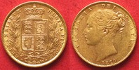 England GROSSBRITANNIEN Sovereign 1870 VICTORIA Stempelnr. 91 Gold ERHALTUNG!!! # 36774
