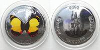 Vanuatu VANUATU Probe 10 Vatu 2006 DELIAS SAGESSA Schmetterling RRR! -