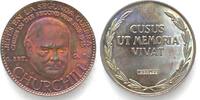 Venezuela VENEZUELA Probe zu 60 Bolivares 1957 CHURCHILL Silber -