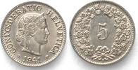 Schweiz EIDGENOSSENSCHAFT 5 Rappen 1941 Nickel ERHALTUNG! -