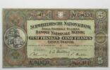 Schweiz SCHWEIZ 5 Franken 20.1.1949 WILHELM TELL wenig gebr. -