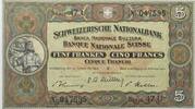 Schweiz SCHWEIZ 5 Franken 22.2.1951 WILHELM TELL kassenfrisch! -