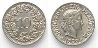 Schweiz EIDGENOSSENSCHAFT 10 Rappen 1939 FDC Nickel PRACHTSTÜCK! -