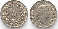 Schweiz EIDGENOSSENSCHAFT 5 Rappen 1942 Ku-Ni ERHALTUNG! -