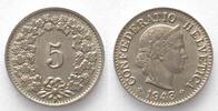 Schweiz EIDGENOSSENSCHAFT 5 Rappen 1943 Ku-Ni ERHALTUNG! -