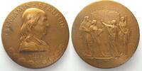 Vereinigte Staaten von Amerika - Medaillen BENJAMIN FRANKLIN Medaille 1932 Bronze 75mm -