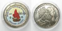 England UK 25 Euro 1997 Schiff HONG KONG RETURNS TO CHINA / GOLDEN WEDDING Ku-Ni -