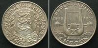 Estland ESTLAND 1 Kroon 1933, 10. SÄNGERFEST, Silber -