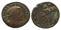 Roman Imperial MAXIMINUS II. AE-Follis 23mm Lugdunum (Lyon) GENIO POP ROM / PLC 305-306 # 49695
