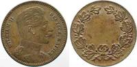 Deutschland - Medaillen WILHELM II Medal ca.1890 brass 24mm aXF # 57569 Picture