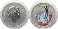 England 2006 BRITANNIA 2 Pounds 2006, 1 Unze pures Silber - FARBE - RAR!... 149,99 EUR134,99 EUR  zzgl. 6,50 EUR Versand