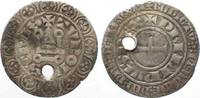 Frankreich PHILIPP III. 1270-85 Turnosgroschen Silber SELTEN! # 59493