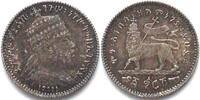 &Auml;thiopien 1/20 Birr 1903 &Auml;THIOPIEN Gersh EE 1895 (1903) MENELIK II. Silb... 36,99 EUR24,99 EUR  zzgl. 4,50 EUR Versand