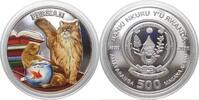 Ruanda 2011 RUANDA 500 Francs 2011 Katzen PERSIAN Silber, Farbe PP 99,99 EUR69,99 EUR  zzgl. 6,50 EUR Versand