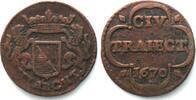 Niederlande - Utrecht NL - UTRECHT Duit 1670 Kupfer -