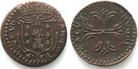 Italien - Piacenza PIACENZA Doppio Sesino o.J. RANUCCIO II. FARNESE (1646-94) Kupfer ERHALTUNG!!! -