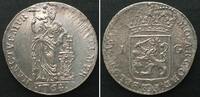 Niederlande - Overijssel NL - OVERIJSSEL 1 Gulden 1764 Silber ERHALTUNG!!! -