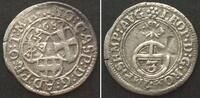 Deutscher Orden DEUTSCHER ORDEN Groschen 1680 JOHANN CASPAR II. v. AMPRINGEN Silber ERHALTUNG! -