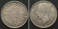 Irak IRAK 50 Fils 1938 GHAZI I. Silber ERHALTUNG! -