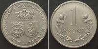 Grönland GRÖNLAND 1 Krone 1960 Ku-Ni ERHALTUNG! -