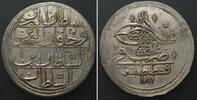 Türkei OSMANISCHES REICH Piaster AH 1187//1 (1773), Istambul, ABDUL HAMID I. Billon -