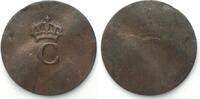 Franz. Guiana FRANZ. KOLONIEN Stampee o.J. (1779) Billon -